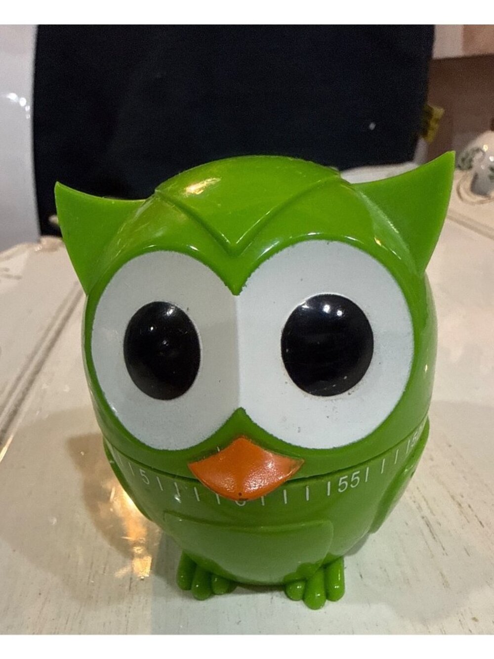 Kikkerland green Owlet Kitchen 60 minute Timer